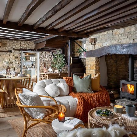 Bourton Scandi Chic Authentic Cottage Buitenkant foto