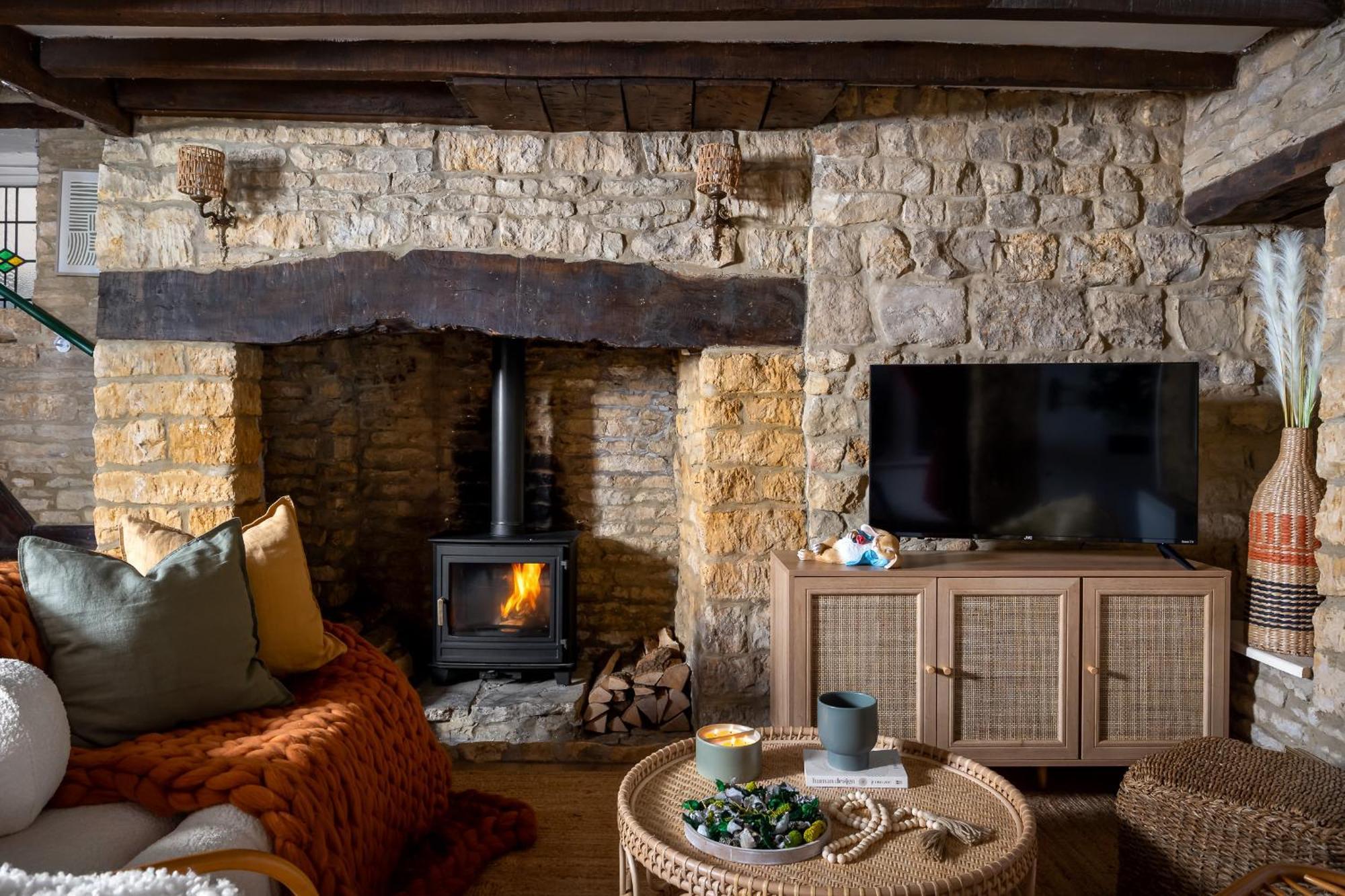 Bourton Scandi Chic Authentic Cottage Buitenkant foto