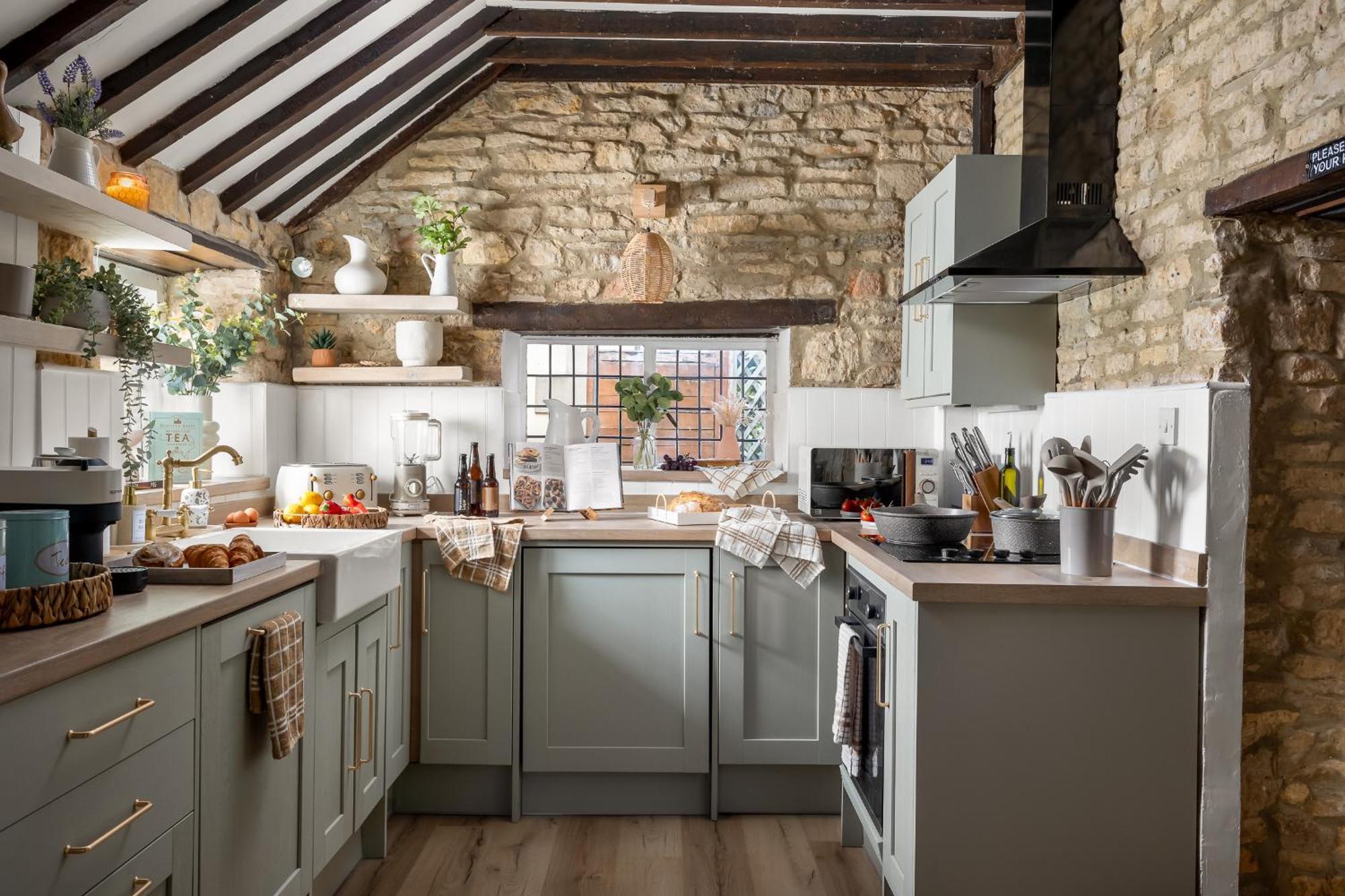 Bourton Scandi Chic Authentic Cottage Buitenkant foto