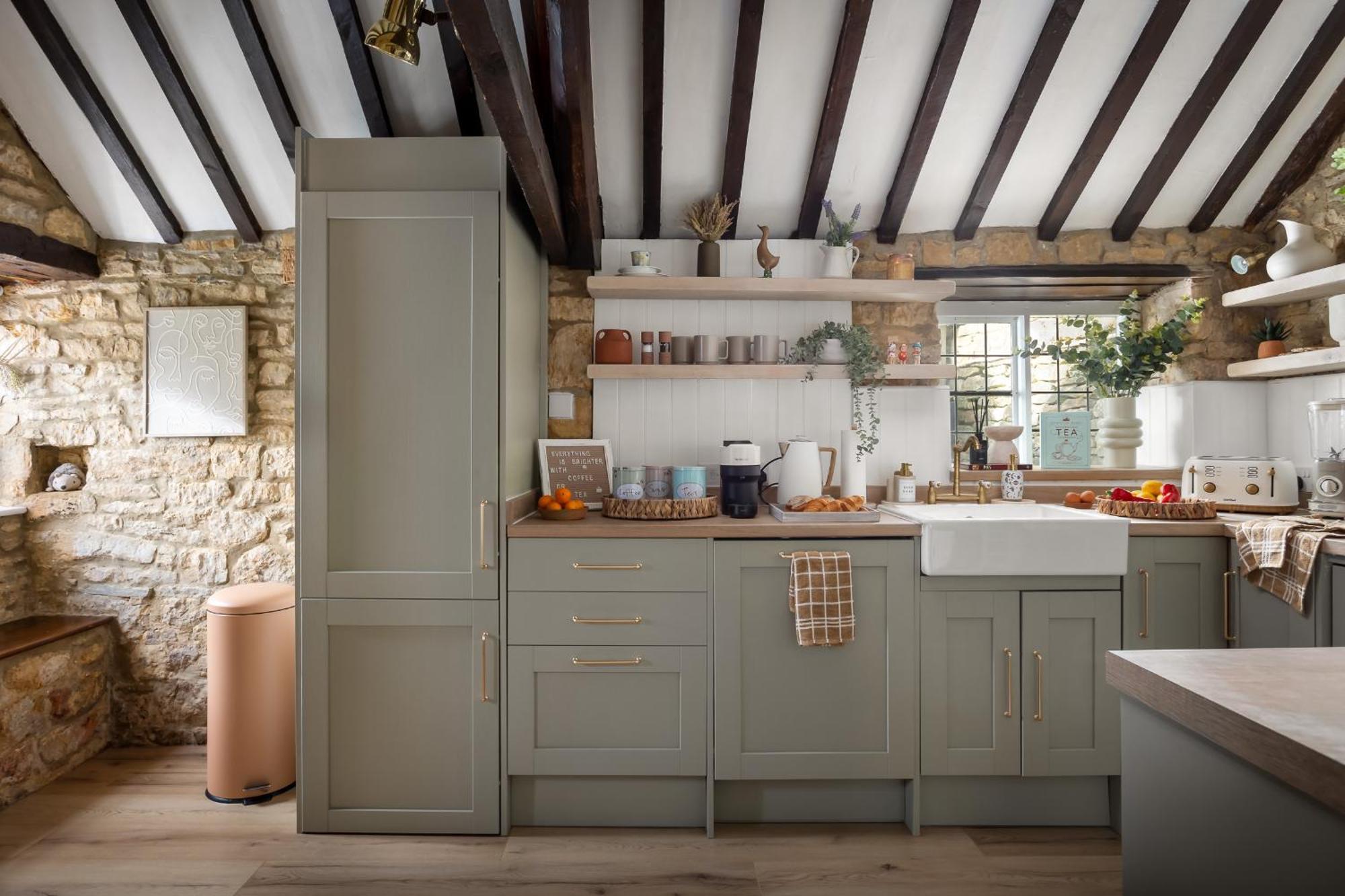 Bourton Scandi Chic Authentic Cottage Buitenkant foto
